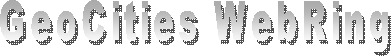 GeoCities WebRing
