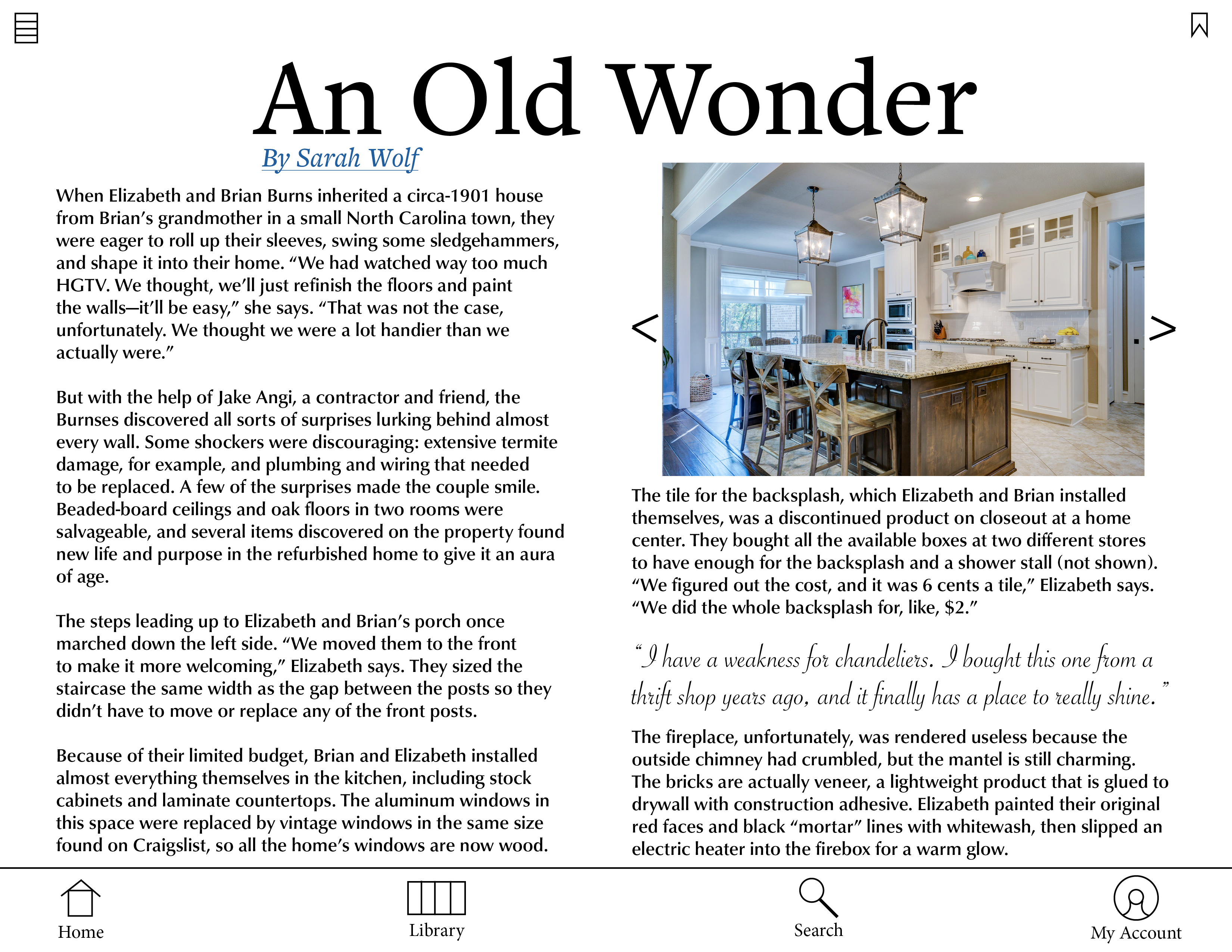 magazine article