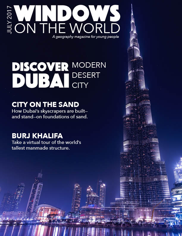 Dubai magazine cover