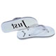 just married flip flops