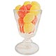 old fashioned footed glass