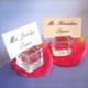 ice cube placecard holders