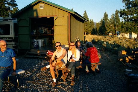 famous Saturday Truckee barbeque