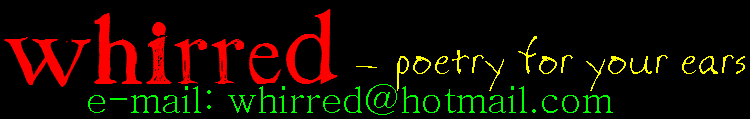 whirred: poetry for your ears