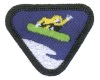 Snoboarder Badge