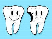 whitened teeth gums turned white