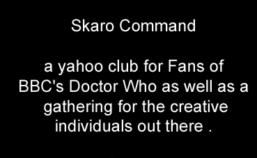 Animated Advert for Skaro Command, links to group