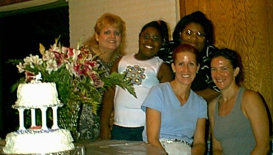 I'm on the far left.