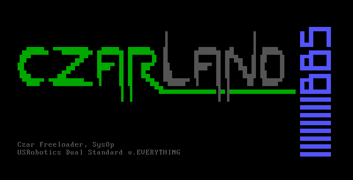 CzarLand's Logon Screen