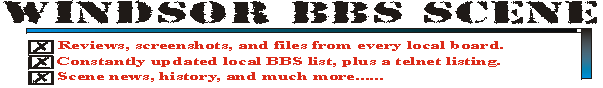 Windsor/Essex County BBS Scene Website