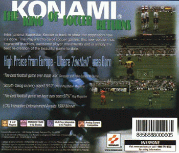 International Superstar Soccer Pro '98 EU [back]