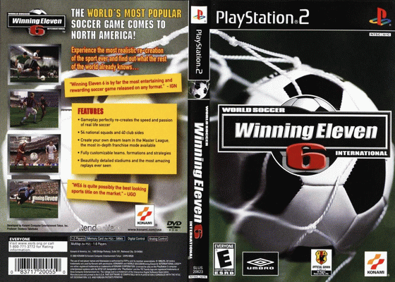 World Soccer Jikkyou Winning Eleven 6 International