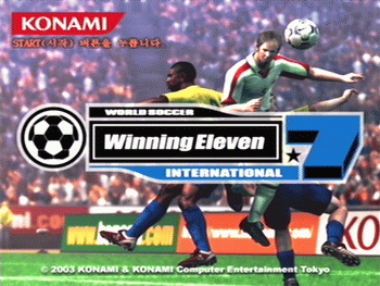 World Soccer Winning Eleven 7 International Korea