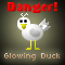 Glowing Duck poster