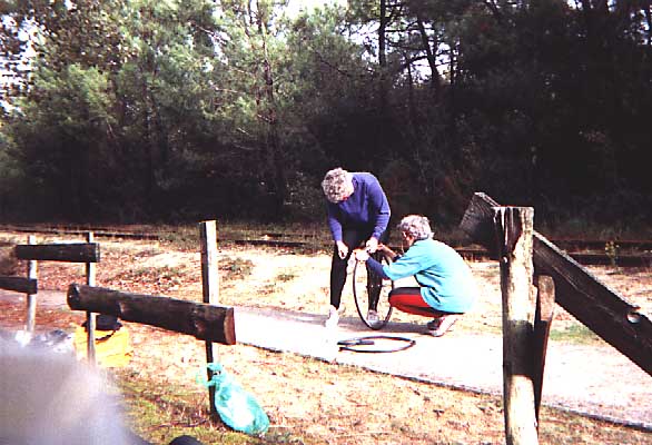 flat tire