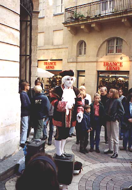 street mime