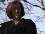 Scully observa a su compa�ero mientras �ste analiza el interior de un pozo