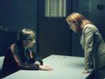 Scully le dice al desfigurado que sabe que es Jeffrey Spender