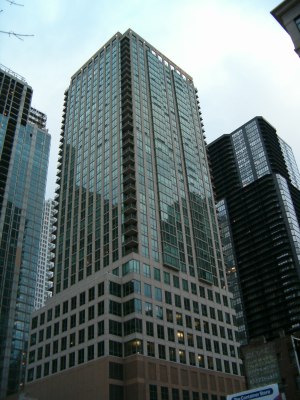 El edificio donde vivo.