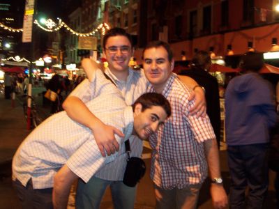 Paseando por Little Italy.