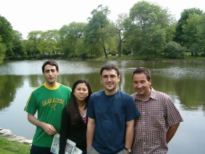 Sergio, Recy, Joan y Manfred.