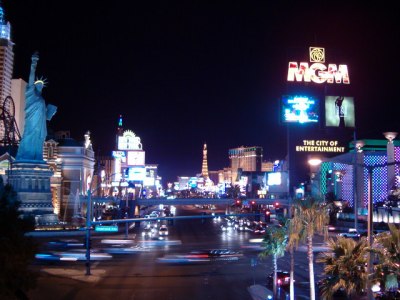 Las Vegas Boulevard...
