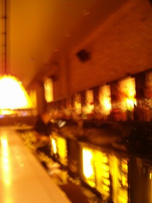 La barra del lounge...