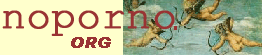 NOPORNO.ORG logo da Raffaello, le frecciate rappresentano ben altro! 
