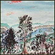 Watercolor field.