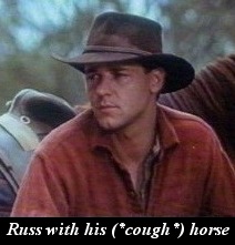 Russell with his (*cough*) horse
