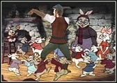 Crowe dances with some orphans.