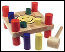 Free hammer & peg set with your order