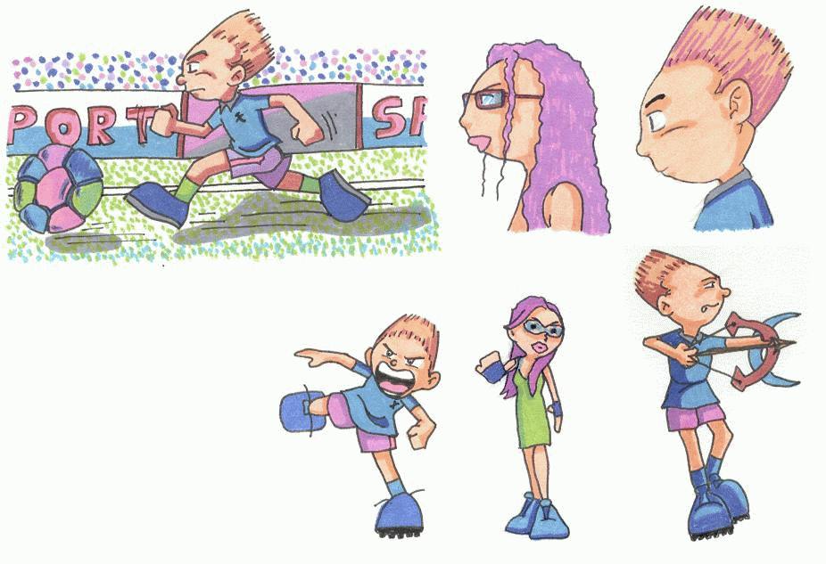 Dibujo de los Doopis