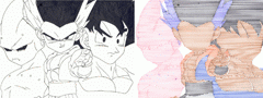 Dragon Ball rayas