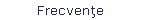 Frecvenţe