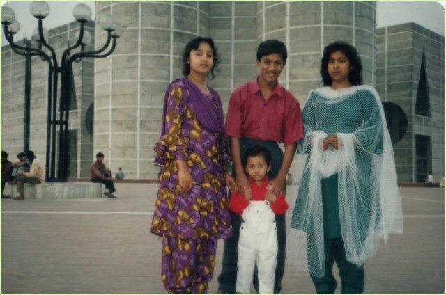 with my family05