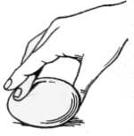 Fig. 39.  El huevo se hace girar as�