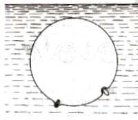 Fig. 63.  As� se produce la flotaci�n.