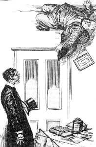 Fig. 71. -�Estoy aqu�, viejo! - dijo Pyecraft.