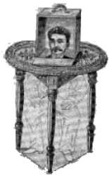 Fig. 98.  El secreto de la cabeza parlante.
