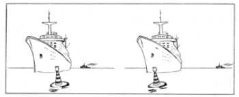 Fig. 129.  Un paisaje mar�timo estereosc�pico.