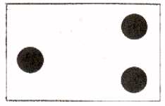 Fig. 136. El espacio libre entre el c�rculo izquierdo y cualquiera de los otros parece mayor que la distancia que hay entre los bordes exteriores de los c�rculos de la derecha.  En realidad la distancia es la misma.