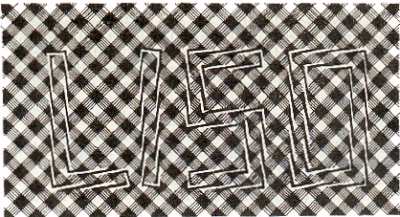 Fig.142.  Estas letras est�n derechas.