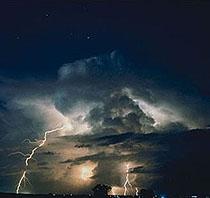 Thunder and lightning
