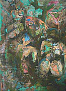 Dipinto acrilico dell'artista Roberta Marchese