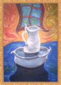 The basin acrylic painting