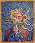 The father acrylic painting