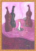 Colors of Bacco acrylic painting