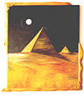 Egyptian dream oil painting