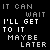 Procrastination